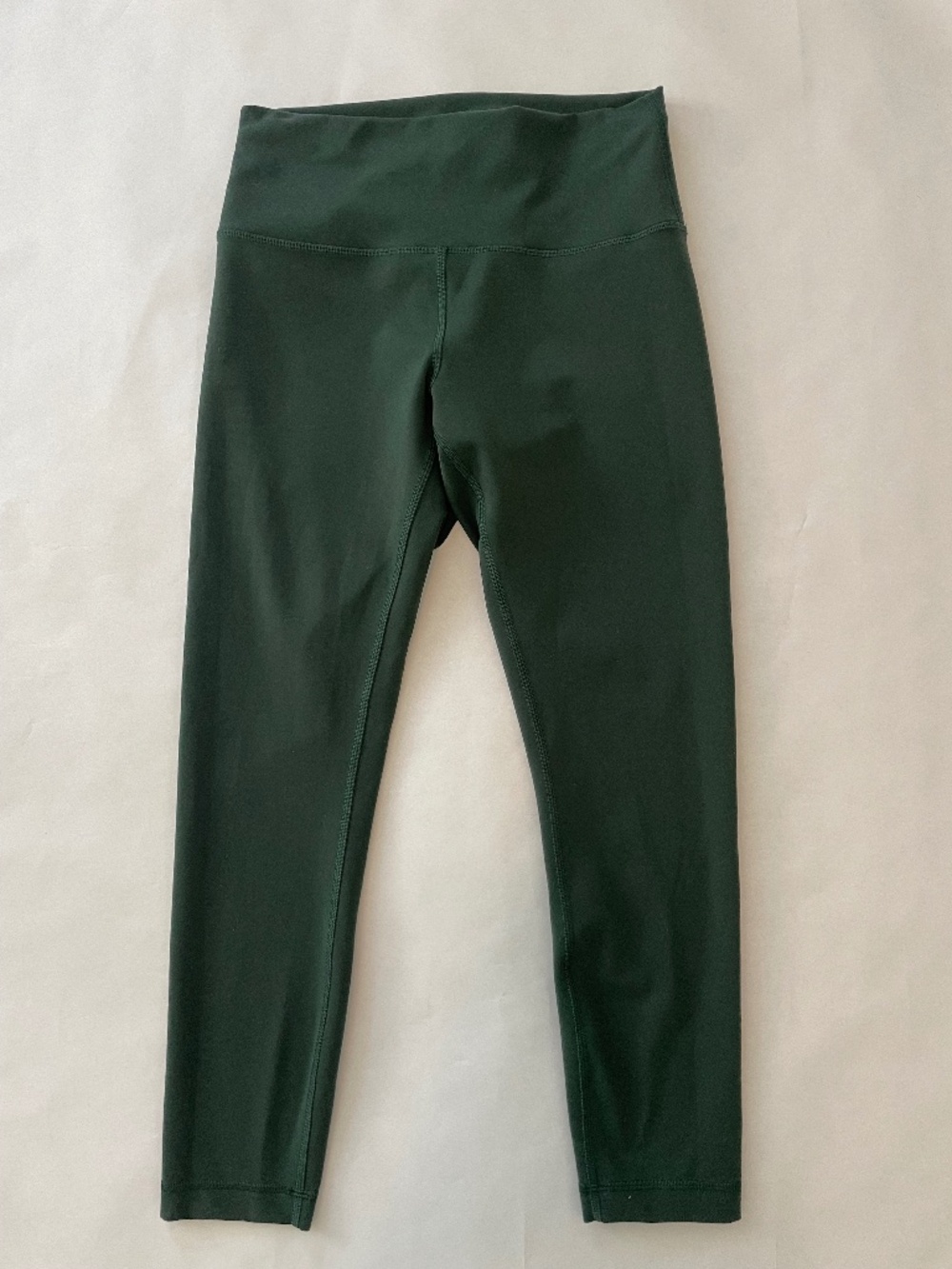 Lululemon Wunder Train High Rise Tight 25” Leggings, Dark Green, Women's 10